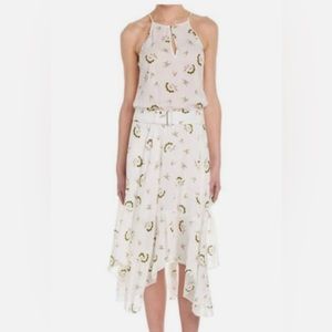Belted cream A.L.C. dress